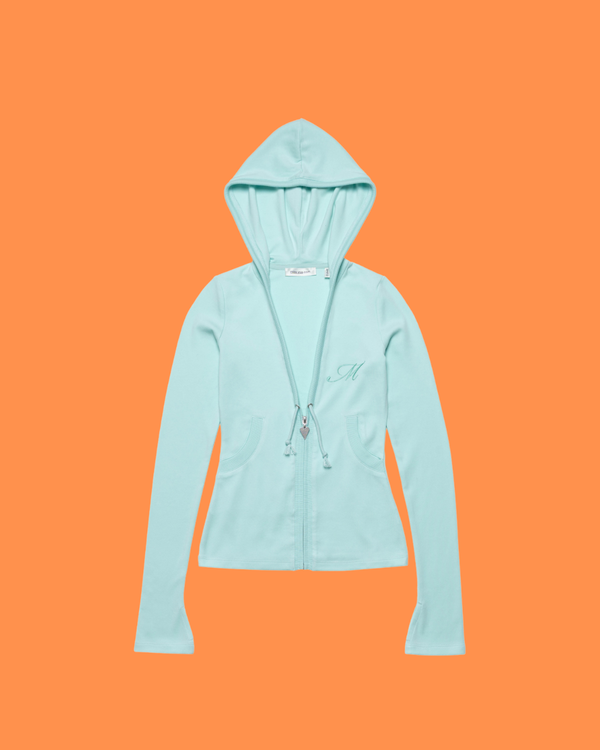 my hoodie - turquoise