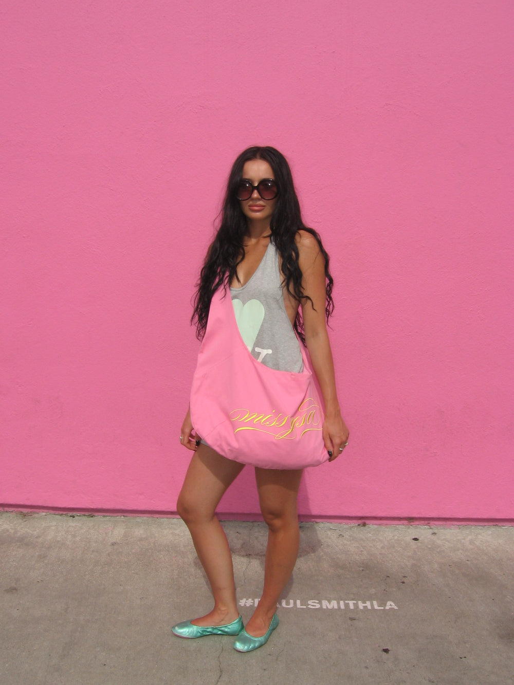 my bag - vintage pink